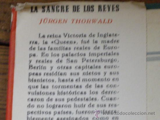 Libros de segunda mano: LA SANGRE DE LOS REYES - Foto 5