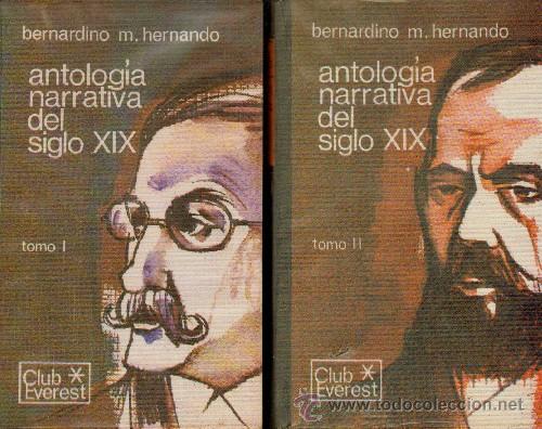 Livros em segunda m&atilde;o: ANTOLOGIA NARRATIVA DEL SIGLO XIX. HERNANDO, BERNARDINO M. A-LIT-033