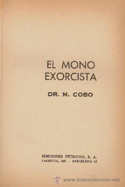 Libros de segunda mano: EL MONO EXORCISTA. A-ENS-118 - Foto 1