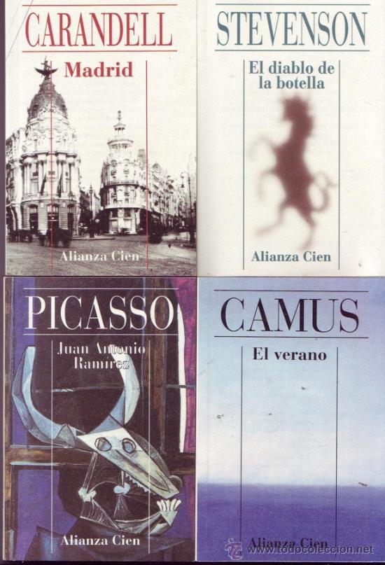 Libros de segunda mano: Conjunto de cuatro libritos de la colecci&oacute;n Alianza Cien. - Foto 3