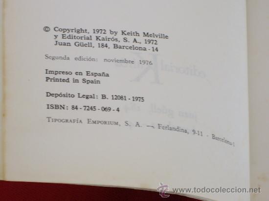 Libros de segunda mano: LAS COMUNAS EN LA CONTRACULTURA, KEITH MELVILLE - Foto 5