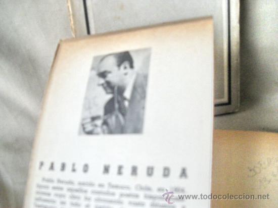 Libros de segunda mano: PABLO NERUDA CANTO GENERAL VOL 1 y 2 EDITORIAL LOSADA 1955 - Foto 2