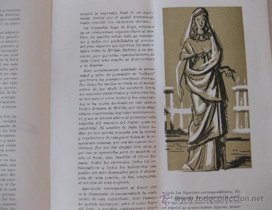 Libros de segunda mano: M&Eacute;RIDA. TEATRO ROMANO. PEM&Aacute;N. 1955 - Foto 2