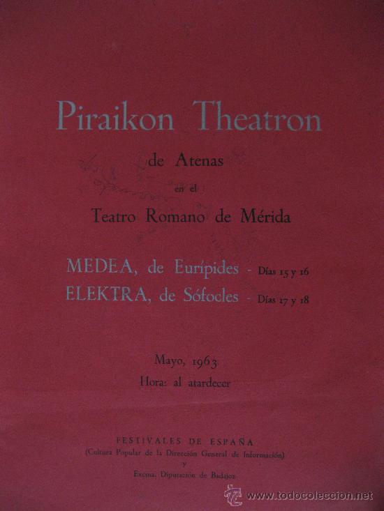 Libros de segunda mano: M&Eacute;RIDA. TEATRO ROMANO. MEDEA. 1963 - Foto 1