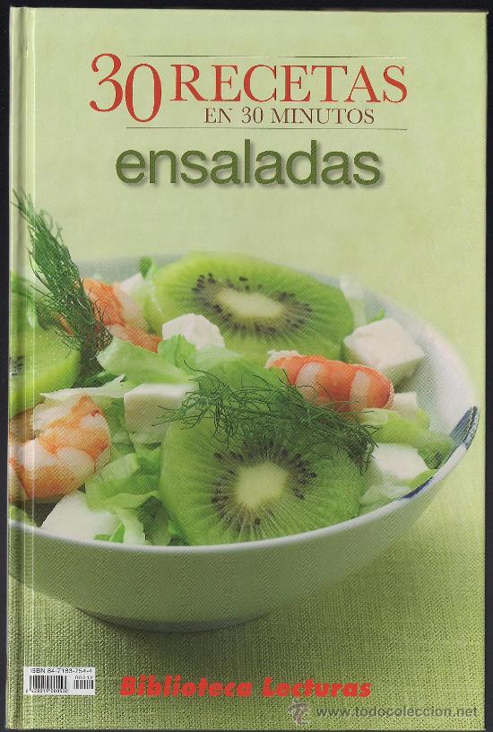 Libros de segunda mano: 30 RECETAS PRACTICAS EN 30 MINUTOS: ENSALADAS - Foto 1