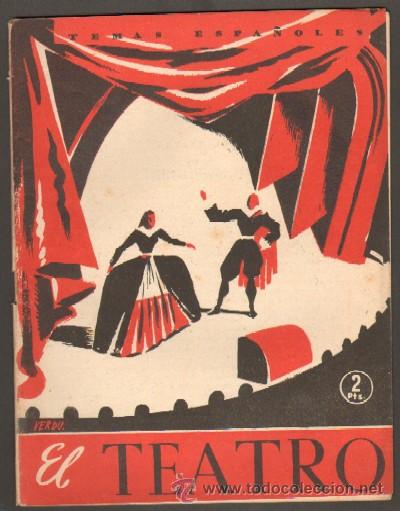 Libros de segunda mano: EL TEATRO (A-TESP-200) - Foto 1