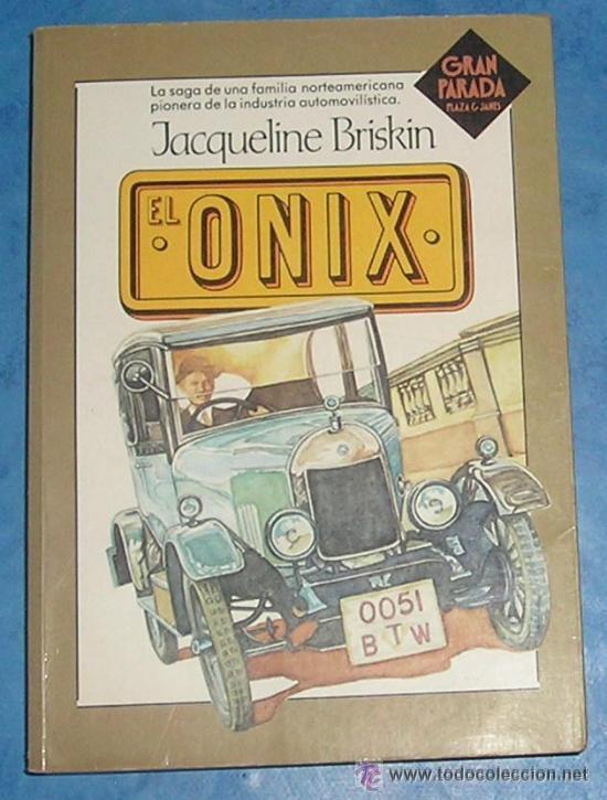 Libros de segunda mano: El onix. jacqueline briskin 1&ordf; edici&oacute;n.1983 - Foto 1