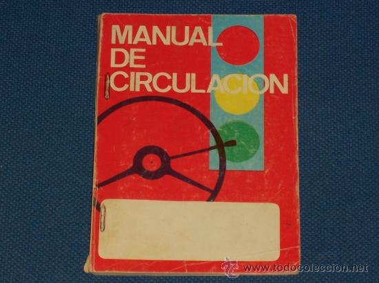 Libros de segunda mano: MANUAL DE CIRCULACION , EDICION DE 1976 - Foto 1