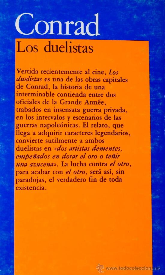 Libros de segunda mano: JOSEPH CONRAD / LOS DUELISTAS. AKAL EDITOR. 1&ordf; EDICI&Oacute;N. - Foto 2