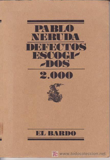 Libros de segunda mano: DEFECTOS ESCOGIDOS - Foto 1