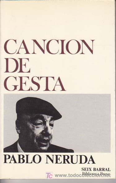 Libros de segunda mano: CANCION DE GESTA. - Foto 1