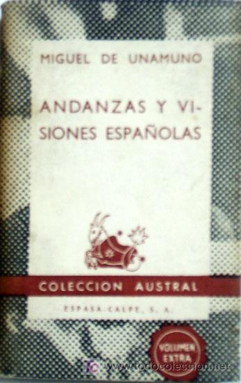 Libros de segunda mano: Andanzas y visiones espa&ntilde;olas / MIGUEL DE UNAMUNO - Foto 1