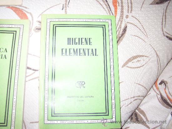 Libros de segunda mano: HIGIENE ELEMENTAL, INSTITUTO DE ESPA&Ntilde;A, 1.939 - Foto 1