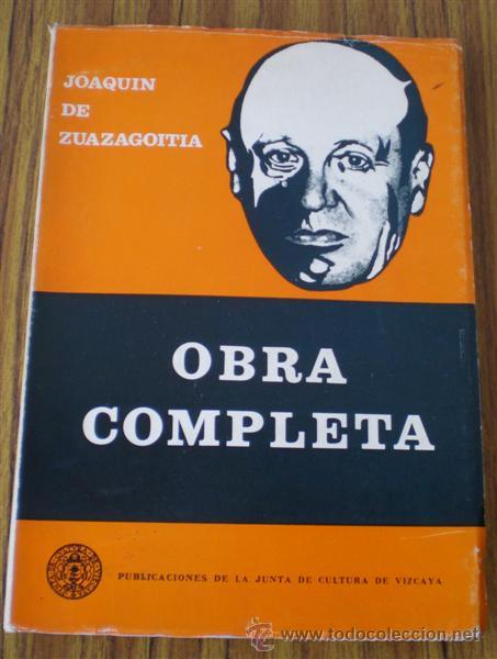 Libros de segunda mano: Obra completa . Joaqu&iacute;n de Zuazagoitia - Foto 1