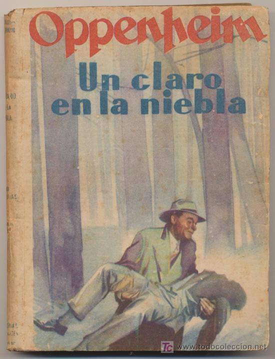 Libros de segunda mano: Un claro en la niebla poe E.P. Oppenheim. Edit. Cervantes. - Foto 1