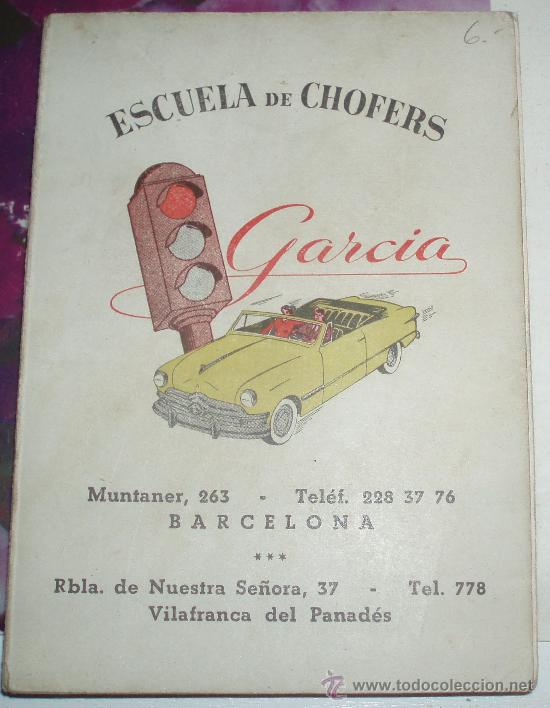 Libros de segunda mano: escuela de choferes garcia - Foto 1