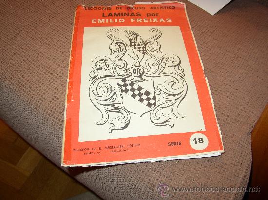 Libros de segunda mano: Laminas de dibujo Emilio Freixas n&uacute;m 18 - Foto 1
