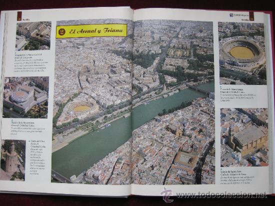 Libros de segunda mano: CIUDADES DE ESPA&Ntilde;A DESDE EL CIELO - COLECCIONABLE ABC ENCUADERNADO - Foto 2