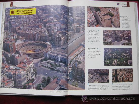 Libros de segunda mano: CIUDADES DE ESPA&Ntilde;A DESDE EL CIELO - COLECCIONABLE ABC ENCUADERNADO - Foto 3