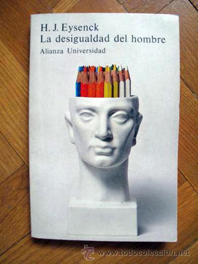 Libros de segunda mano: La desigualdad del hombre, H. J. Eysenck - Foto 1