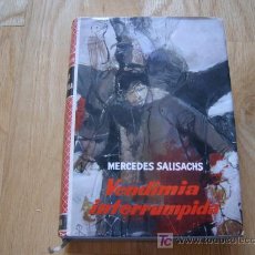 Libros de segunda mano: VENDIMIA INTERRUMPIDA - MERCEDES SALISACHS (PLANETA, 1ª EDICIÓN 1960 Y AUTÓGRAFO) *LIBROS JARIEGO*