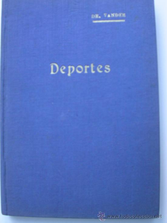 Libros de segunda mano: Deportes para todos. Dr. Vander - Foto 1