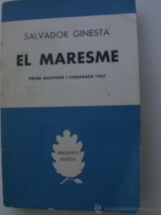 Libros de segunda mano: El Maresme. Salvador Ginesta - Foto 1
