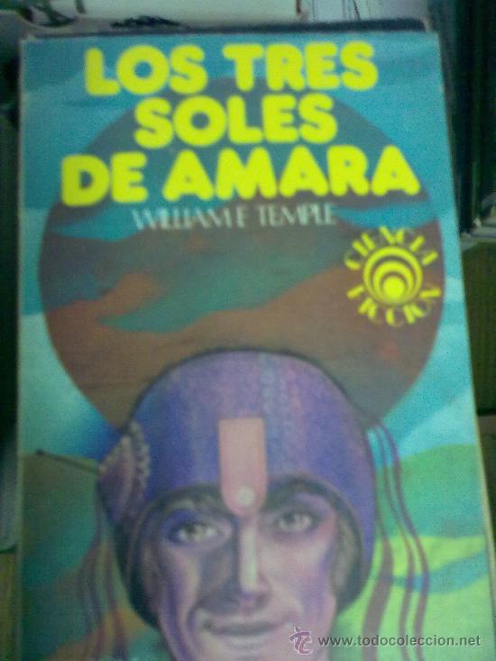 Libros de segunda mano: William F. Temple - Los tres soles de Amara (Mayler, 1977) - Foto 1
