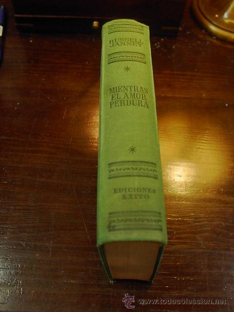 Libros de segunda mano: Mientras el amor perdura, Russell Janney, Exito, 1955 - Foto 1