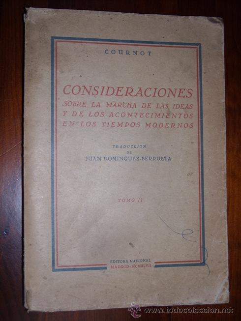 Libros de segunda mano: Consideraciones sobre la marcha de las ideas y de los acontecimientos en los tiempos modernos 2 - Foto 1