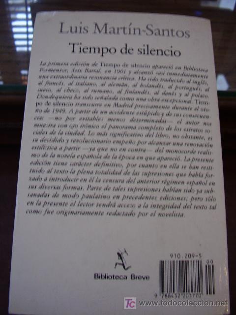 Libros de segunda mano: Tiempo de Silencio  Luis Mart&iacute;n-Santos - Foto 7