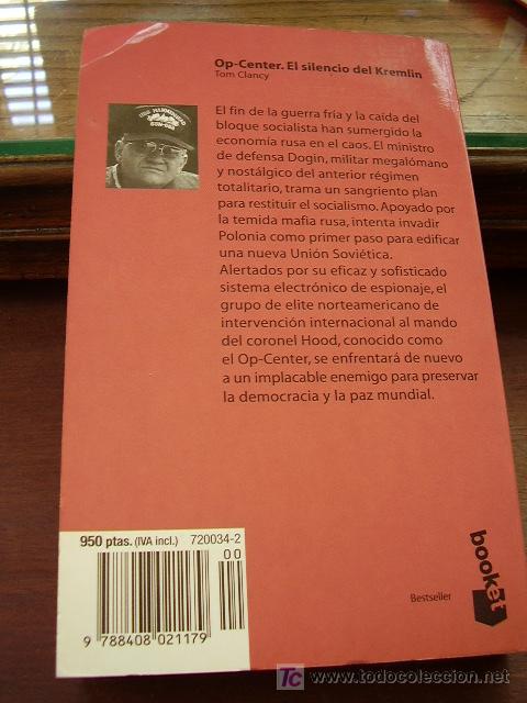 Libros de segunda mano: El Silencio del Kremlin  Tom Clancy - Foto 4
