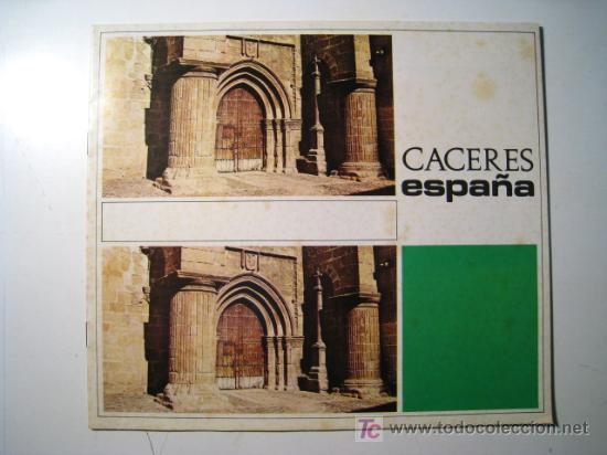 Libros de segunda mano: CACERES - GUIA, PLANO Y MAPA - PMT - 1972 - Foto 1