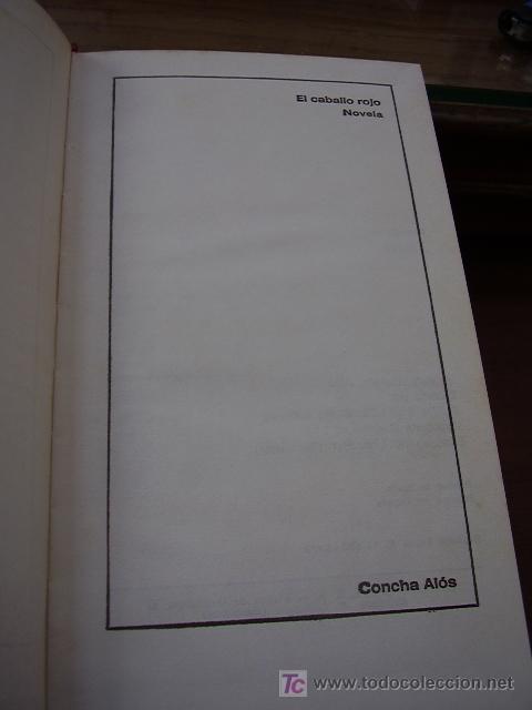 Libros de segunda mano: El Caballo Rojo  Concha Al&oacute;s - Foto 2
