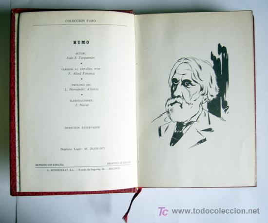 Libros de segunda mano: HUMO  - IVAN S. TURGUENIEV - Foto 2