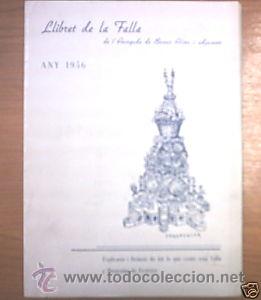 Libros de segunda mano: LLIBRET DE LA FALLA ANY 1956. PUBLICIDAD. L9106 - Foto 1