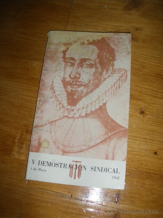 Libri di seconda mano: V DEMOSTRACION SINDICAL, 1 DE MAYO 1962.