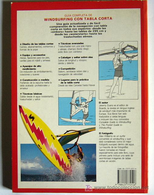 Libros de segunda mano: GUIA COMPLETA DE WINDSURFING CON TABLA CORTA  - JEREMY EVANS - Foto 2