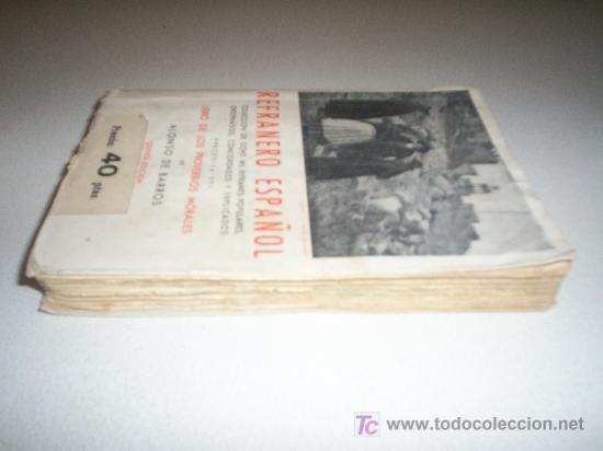 Libros de segunda mano: REFRANERO ESPA&Ntilde;OL - EDICIONES IB&Eacute;RICAS (1965) - Foto 4