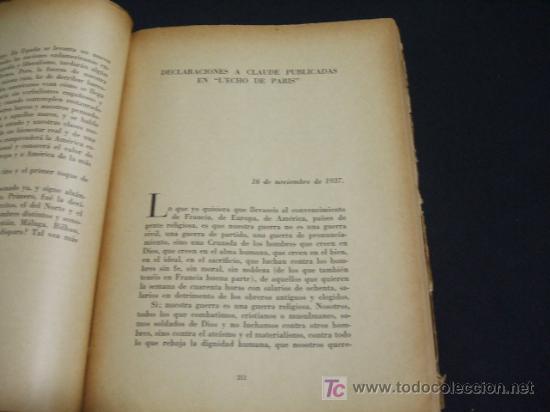 Libros de segunda mano: PALABRAS DEL CAUDILLO - EDICIONES FE 1.939 - - Foto 5
