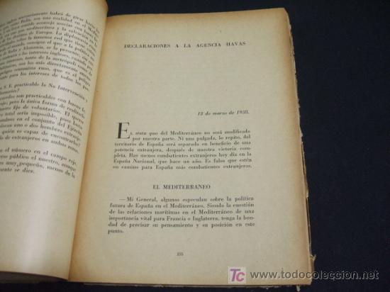 Libros de segunda mano: PALABRAS DEL CAUDILLO - EDICIONES FE 1.939 - - Foto 6