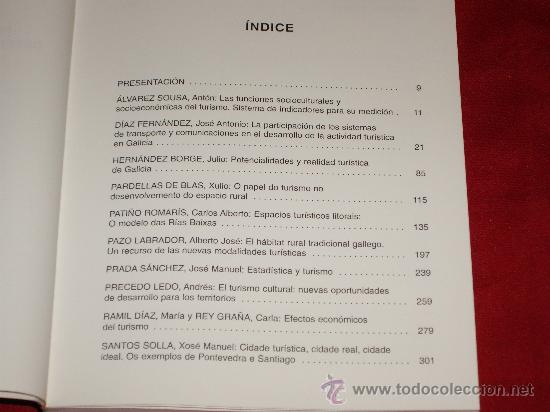 Libros de segunda mano: O TURISMO EN GALICIA - Foto 3