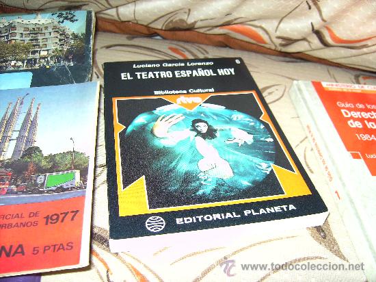 Libros de segunda mano: EL TEATRO ESPA&Ntilde;OL HOY. PLANETA. - Foto 1