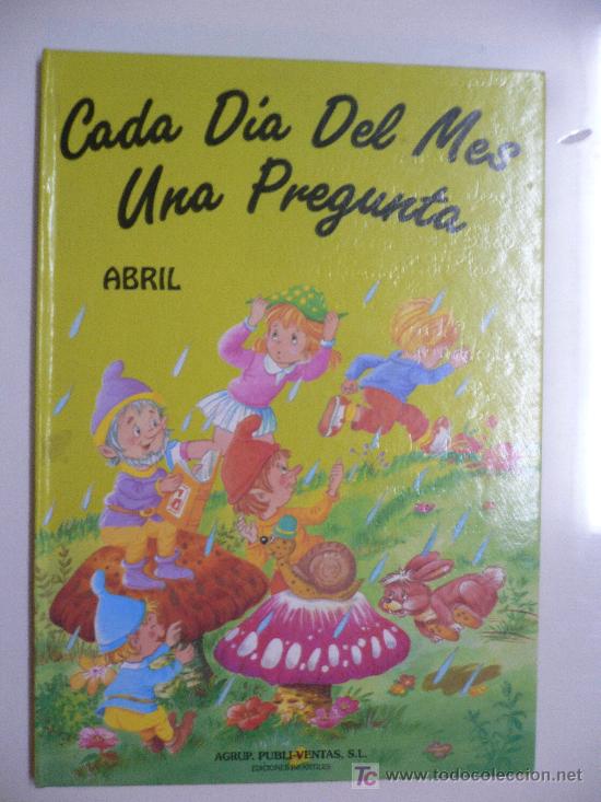 Libros de segunda mano: CADA DIA DEL MES UNA PREGUNTA ABRIL - Foto 1