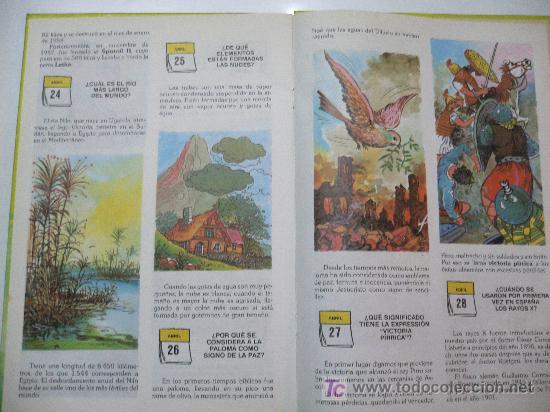 Libros de segunda mano: CADA DIA DEL MES UNA PREGUNTA ABRIL - Foto 3