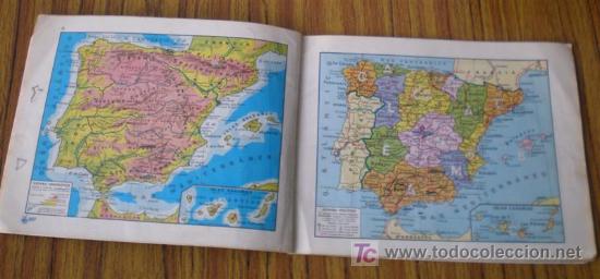 Libros de segunda mano: ATLAS ESCOLA .. Edelvives 1964 - Foto 5