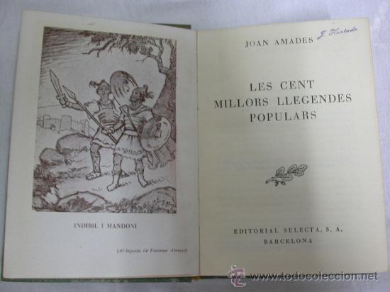 Libros de segunda mano: Les Cent Millors Llegendes Populars - Foto 1