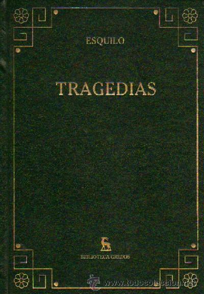 Libros de segunda mano: TRAGEDIAS.  ESQUILO.  L-705 - Foto 1