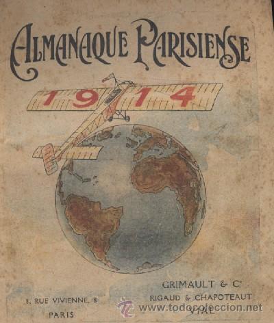 Libros de segunda mano: ALMANAQUE PARISIENSE 1914  (A/ COM- 066) - Foto 1