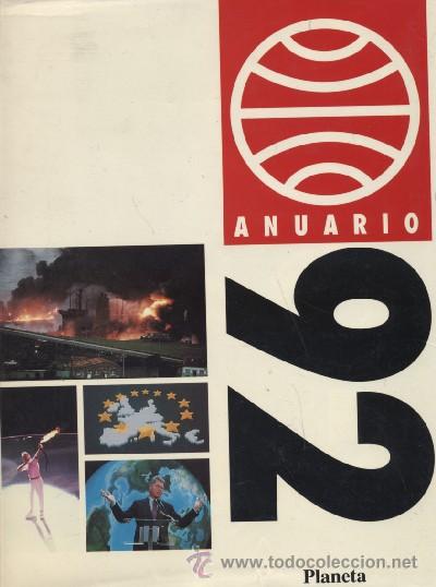 Libros de segunda mano: ANUARIO 92  (A/ COM- 114, 2) - Foto 1